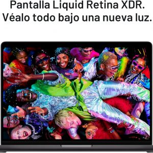 Apple Laptop MacBook Pro 2025 con chip M5 con CPU de 10 núcleos y GPU de 10 núcleos: diseñada para Apple Intelligence, pantalla Liquid Retina XDR de 14.2 pulgadas, memoria unificada de 16 GB
