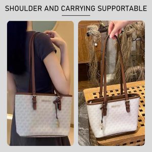 Premium Microfiber Leather Shoulder Strap Replacement for Michael Kors Basket Bags, 2 Pieces Adjustable Purse Handle Straps, Soft Durable MK Tote Bag Straps (Black, 31.9", Width 0.5")