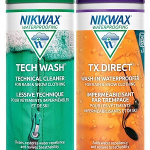 Nikwax Hardshell Cleaning & Waterproofing Duo-Pack