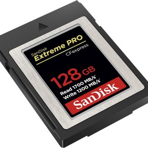 SanDisk Tarjeta CFexpress Extreme PRO de 128 GB tipo B - SDCFE-128G-GN4NN, plata