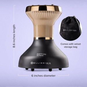 Bellissima Diffon Supreme Diffuser & Curly Hair Dryer - XL Diffuser for Long Waves, Curls, Coils - Cool Button - Anti-Frizz Technology