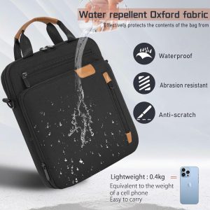 9-11 Inch Tablet Sleeve Bag, Padded Protective Travel Carrying Case for iPad A16 2025, iPad Air M4 11-inch 2026 M3 M2, iPad Pro M5/M4 11 inch, iPad 10/9/8/7th, Galaxy Tab A9+/S9/S8 11" | with shoulder Strap