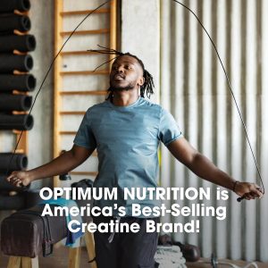 Optimum Nutrition Creatina Micronizada Monohidrato en Polvo, Sin Sabor, 120 Porciones, 600 Gramos (El Embalaje Puede Variar)