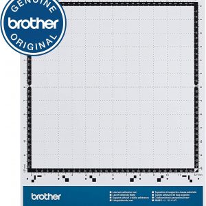 Brother ScanNCut DX Mat CADXMATLOW12, 12" x 12" Low Tack Adhesive for Thin and Delicate Materials, Replacement Accessory