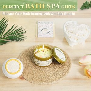 11 PCS Birthday Gifts for Women, Get Well Soon Gifts Baskets for Women Self Care Gifts, Spa Care Package After Surgery Thinking of You Sympathy Gift,Gift for Sick Friends Mom w/Blanket