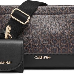 Calvin Klein Women's Bianca Triple Compartment Crossbody