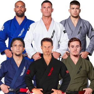 Elite Sports BJJ GI for Men IBJJF Kimono BJJ Jiujitsu GIS W/Preshrunk Fabric & Free Belt (See Special Sizing Guide)