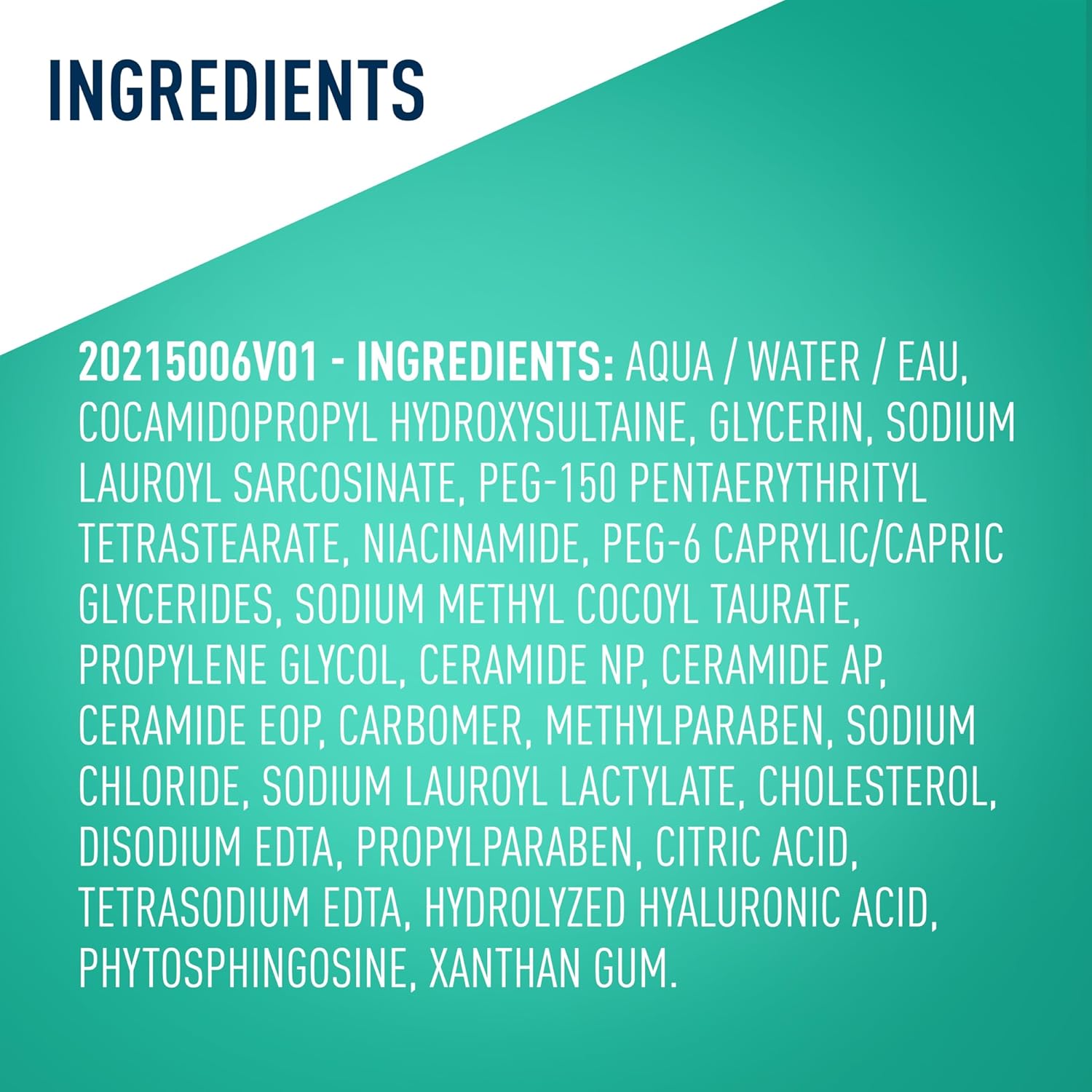 CeraVe Limpiador Facial Espumoso, Lavado Facial Diario para Piel Grasa, Ácido Hialurónico + Ceramidas + Niacinamida, Sin Fragancia y Sin Parabenos, Lavado Facial de Control de Grasa que No Reseca, 19