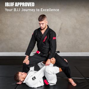 Elite Sports BJJ GI for Men IBJJF Kimono BJJ Jiujitsu GIS W/Preshrunk Fabric & Free Belt (See Special Sizing Guide)