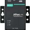 MOXA NPort 5110-1 Port Serial Device Server, 10/100 Ethernet, RS232, DB9 Male