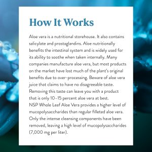 Jugo de aloe vera Nature's Sunshine 32 fl. oz