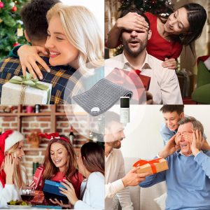 Heating Pad for Back Pain Relief, Heating Pads for Period Cramps with 9 Heat Settings & 4 Timers Auto-off, Machine Washable, Dry & Moist Heat, Soft Electric Heating Pad for Sore Muscles,Gift,12''×24''