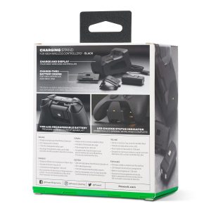 PowerA Soporte de carga solo para Xbox Series X|S - Negro, funciona con Xbox One, estación de carga para control inalámbrico Xbox, con licencia oficial
