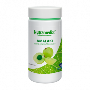 🌿 Amalaki 500 mg Nutramedix® | 60 cápsulas (Antioxidante · Digestión · Inmunidad · Hígado) ⭐ Potente antioxidante natural rico en vitamina C que apoya la salud digestiva, fortalece el sistema inmune y contribuye a la regeneración celular.