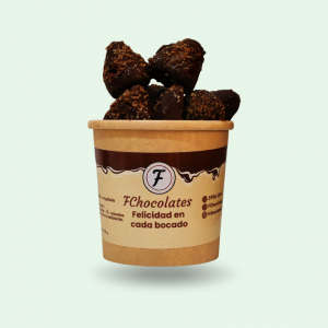 Fresas chocolate oscuro Tajin