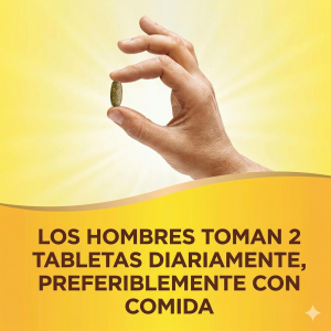 🌿 Alive!® Garden Goodness™ Multivitamínico para Hombres (Multivitamínico con mezcla de frutas y verduras · Energía, defensas y nutrición completa) ⭐ Multivitamínico avanzado con el equivalente a una porción de frutas y verduras, diseñado especialmente para apoyar la salud masculina.
