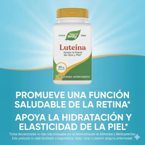 👁️ Luteína 20 mg – Protección ocular avanzada.