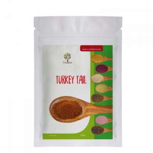🌿 Hongo Turkey Tail D’natura | 150 g (Inmunidad · Microbiota · Antioxidante · Hepático) ⭐ Hongo medicinal rico en beta-glucanos (PSK y PSP) que fortalece el sistema inmune, apoya la microbiota y contribuye a la salud integral.