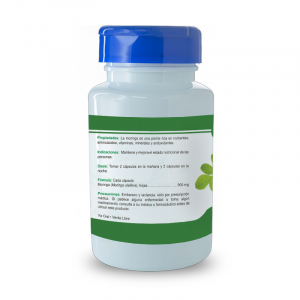 🌿 Moringa 500 mg Nutramedix® | 60 cápsulas (Superalimento · Energía · Inmunidad · Metabolismo) ⭐ Superalimento altamente nutritivo rico en vitaminas, minerales y antioxidantes que apoya la energía, el sistema inmune y el equilibrio metabólico.