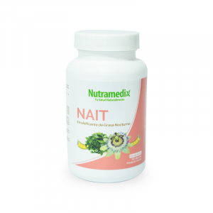 🌿 NAIT (Emulsificante de Grasa Nocturno) Nutramedix® | 60 cápsulas (Metabolismo · Colesterol · Relajación · Peso) ⭐ Fórmula nocturna que apoya el metabolismo de las grasas, el equilibrio del colesterol y la relajación del sistema nervioso mientras duermes.