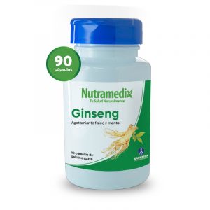 🌿 Ginseng 250 mg Nutramedix® | 90 perlas (Energía · Estrés · Rendimiento · Inmunidad) ⭐ Adaptógeno natural que mejora la energía, fortalece la respuesta al estrés y optimiza el rendimiento físico y mental.
