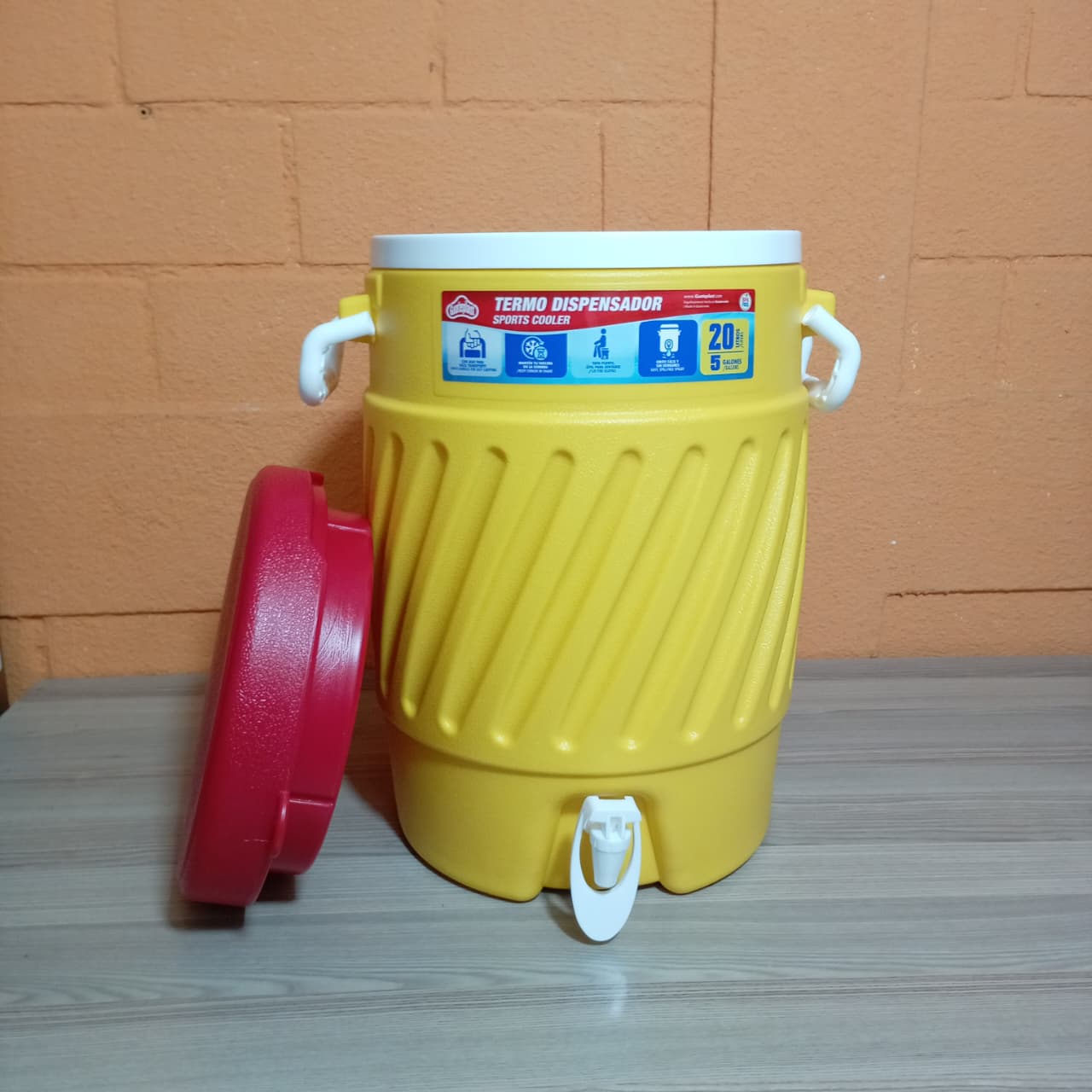 Termo Dispensador de 20 litros (5 Galones)