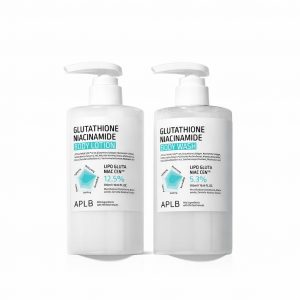 APLB Glutathione Niacinamide Body Care Duo (Wash & Lotion)