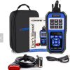 KW450, para Audi,Vw, skoda, seat etc,con 9 funciones especiales para vehículos VAG, lector de código, aceite SAS EPB TPS reinicio inyector, codificación, lámpara DPF, herramienta de escaneo de suspensión