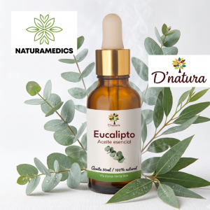 🌿 Aceite Esencial de Eucalipto D’natura® | 30 ml (Respiración · Frescura · Claridad Mental · Aromaterapia)
