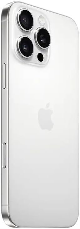 Apple iPhone 16 Pro, 256 GB, titanio blanco - desbloqueado (reacondicionado)