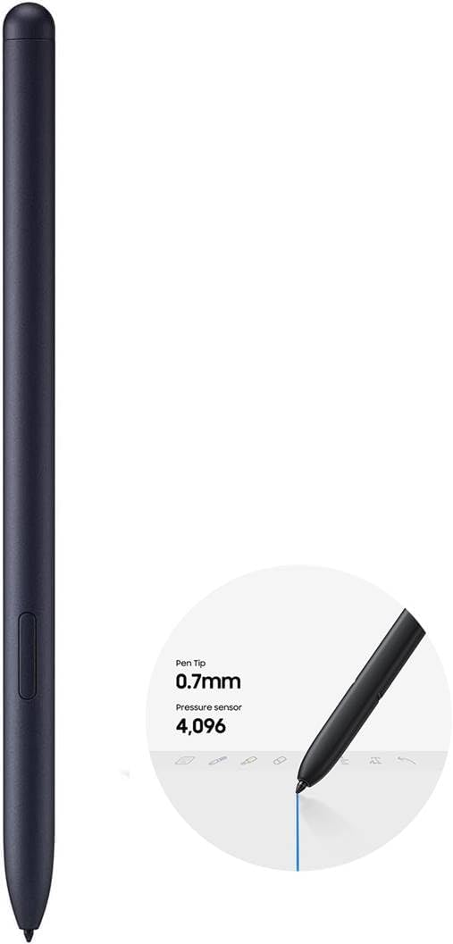 Book 360 S Pen Reemplazo para portátil Samsung Galaxy Book Pro 360 todas las versiones (Book Pro 360 | Book2 Pro 360 | Book3 Pro 360 | Book3 Pro 360 | Book3 360) Lápiz táctil con puntas (negro)