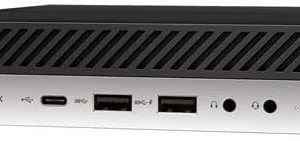 HP EliteDesk 800 G5 Mini PC empresarial, Intel Hexa-Core i5-9500T hasta 3.70GHz, 16GB DDR4 RAM, 256GB NVMe SSD, WiFi 6, Bluetooth 5.1, HDMI, DisplayPort, Windows 11 de 64 bits (renovado)