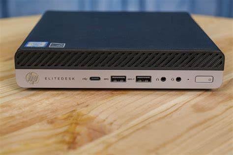 HP EliteDesk 800 G4 Mini Desktop PC, Core i5-8500T, 8 GB RAM, 256 GB SSD, USB BT, USB WiFi, Windows 11 Pro (Renewed)