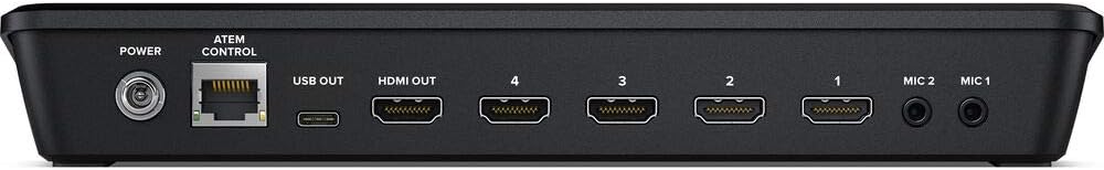 Blackmagic Design ATEM Mini Pro ISO, conmutador HDMI de producción en vivo (SWATEMMINIBPRISO)