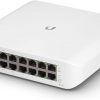 Ubiquiti - UniFi Switch (USW-Lite-16-PoE, 16 Gigabit Ethernet Ports, 8 PoE+ Ports, Wall Mounted)