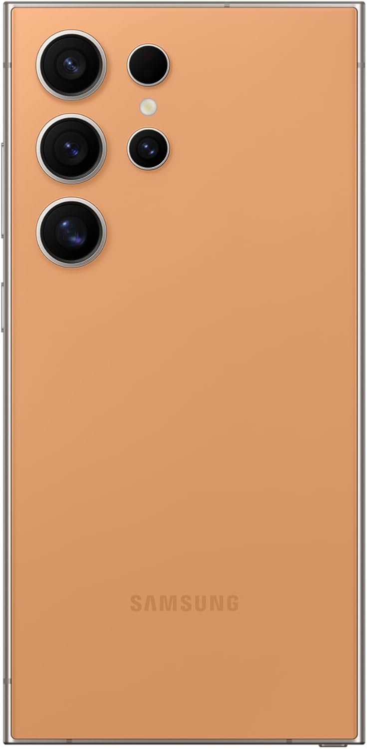 Samsung Galaxy S24 Ultra 5G, US Version, 512GB, Titanium Orange - Unlocked (Renewed)