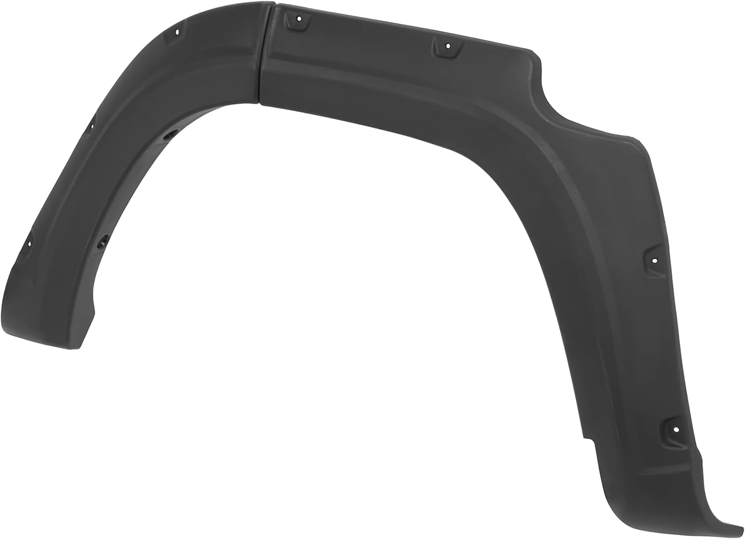 Fender Flares Compatible with 2014-2023 Toyota 4Runner Wheel Cover Protectors Front & Rear Pocket Rivet Smooth Style 4PCS Textured Black