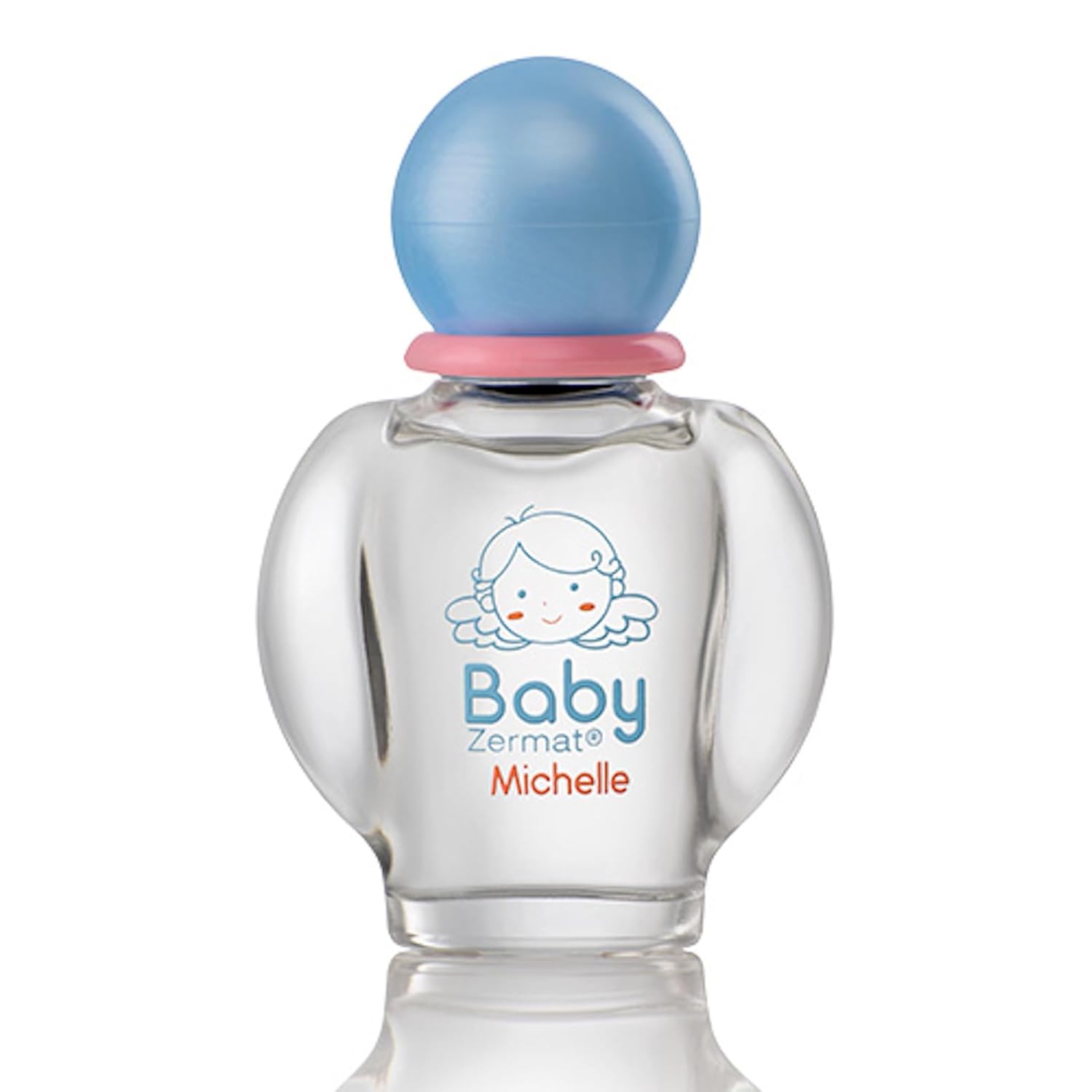 Zermat Baby Michelle - Perfume unisex de colonia para bebé, fórmula suave hipoalergénica y sin parabenos, aromas florales suaves de larga duración con violetas, jazmín y maderas claras, 2.2 onzas líquidas