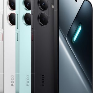 XIAOMI Poco X8 PRO 5G Ai (Compatible with Tmobile Mint Tello & Global) (256GB + 8GB) 6.59" 50MP Gamers Phone NFC Dual sim Unlocked Model 2511FPC34G Liberado (Black)