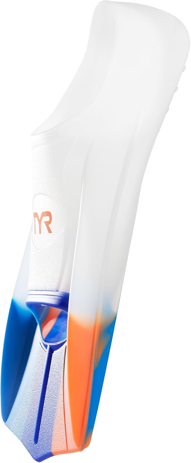 TYR Stryker Silicone Swim Fins - Adult Swimming Gear for Training and Racing