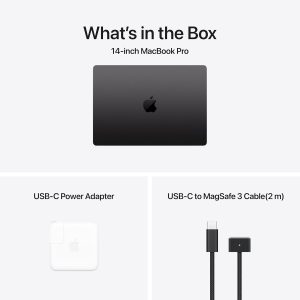 Apple MacBook Pro 2024 con chip Apple M4 Pro (14 pulgadas, 24 GB de RAM, 512 GB de almacenamiento SSD) negro espacial (renovado)