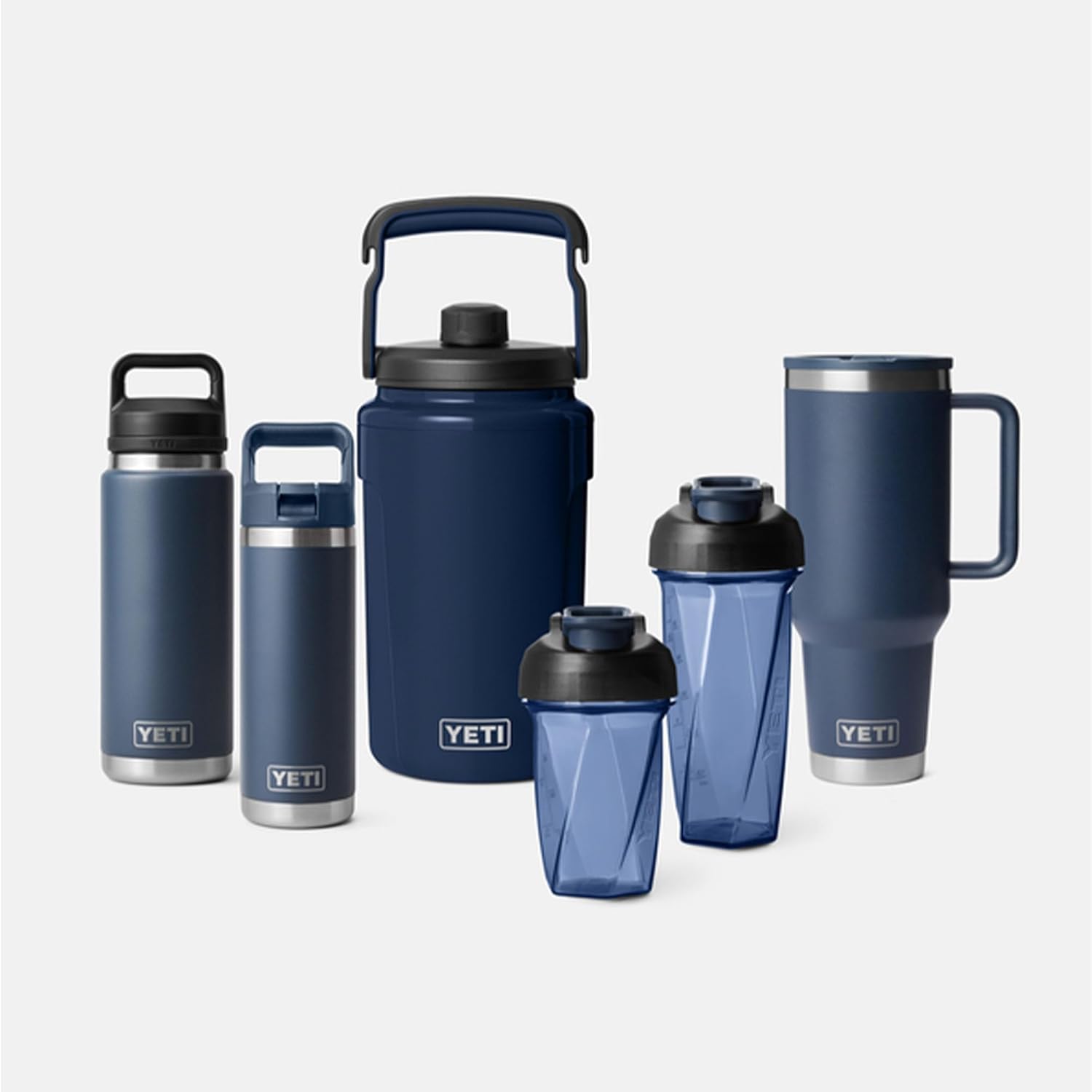 YETI Yonder Helimix Vortex Blender Shaker Bottle Holds up to 27oz | No Blending Ball or Whisk | USA Made | Portable Pre Workout Whey Protein Drink Shaker Cup | Dishwasher Safe, Charcoal