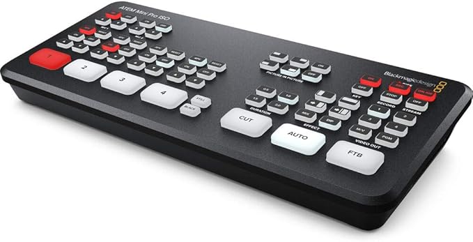 Blackmagic Design ATEM Mini Pro ISO, conmutador HDMI de producción en vivo (SWATEMMINIBPRISO)
