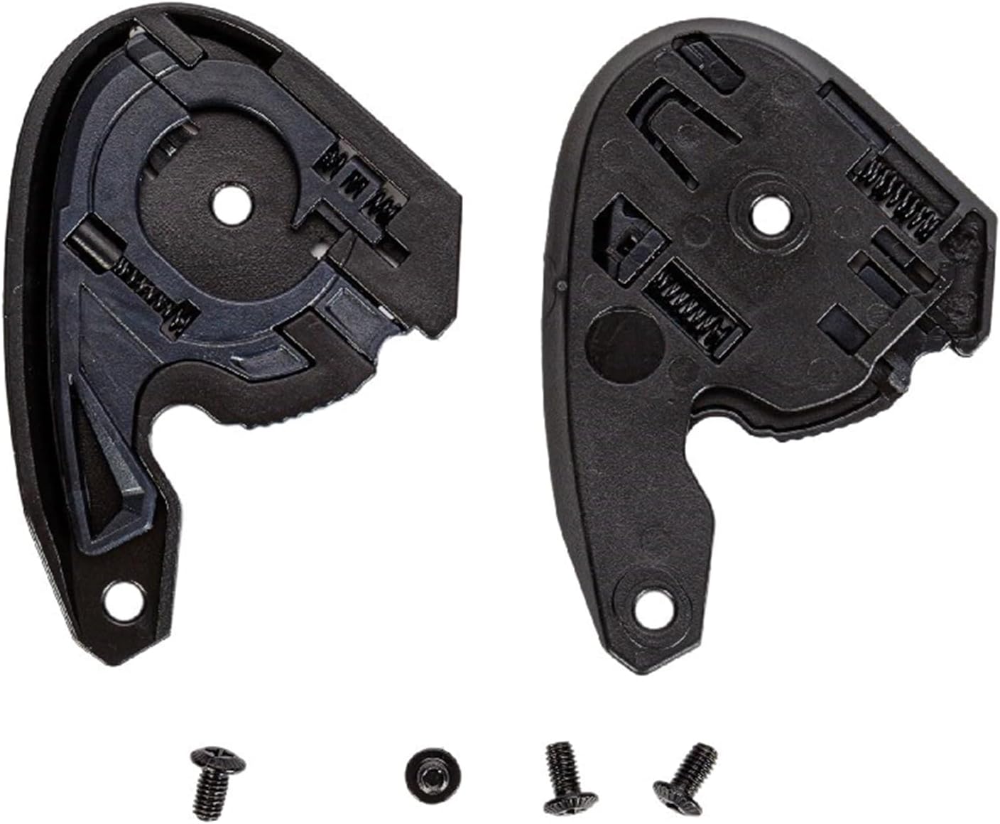 Helmet Visors Base, 2pcs 34p Visors Base for Hjc C10 Helmets, Fashion Motorcycle Helmets Bases Mount Adapter Secure Attachmen, Hjc Helmet Parts Replacement