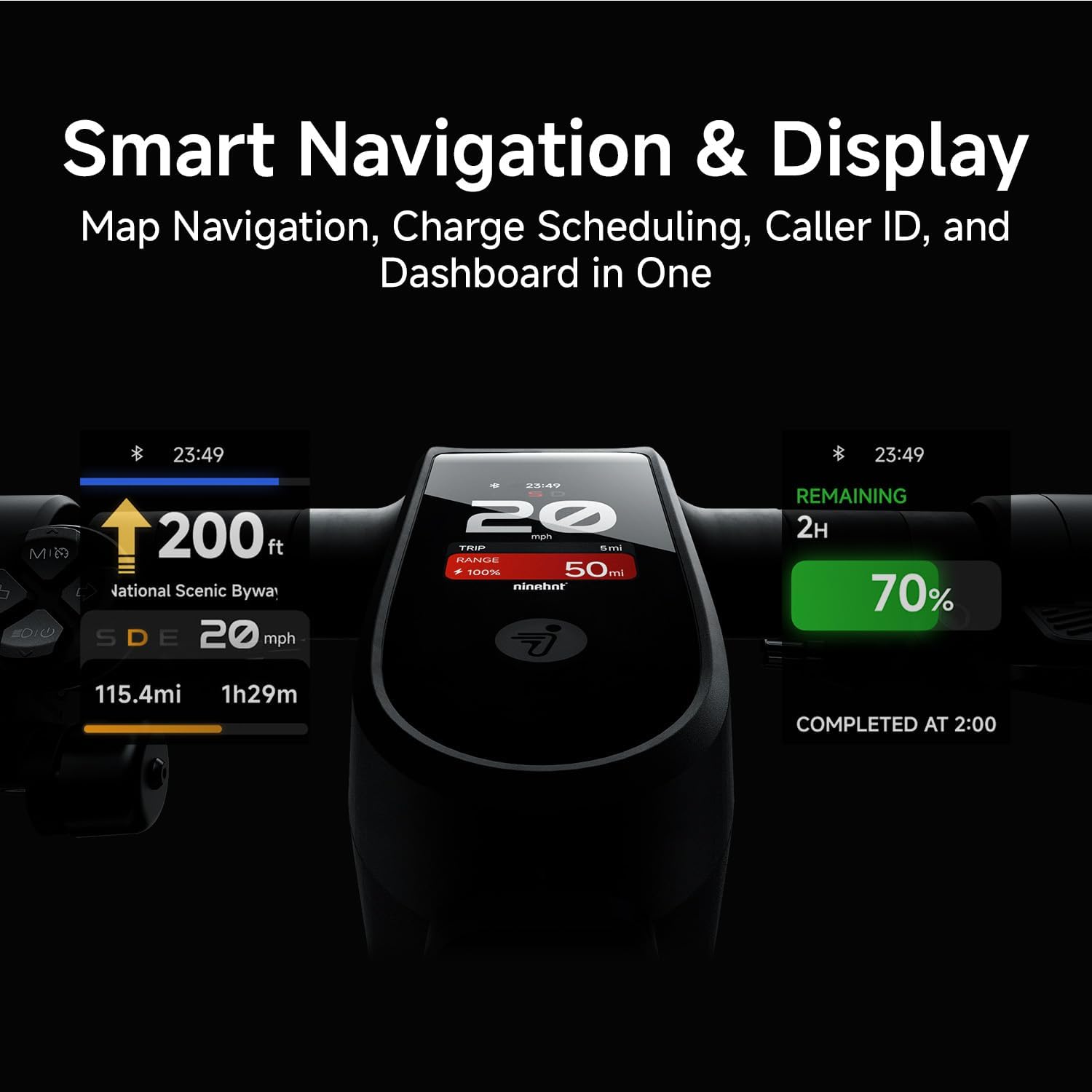 Segway Ninebot MAX Series Electric Scooter, Up to 22–28 MPH, Long Rang, Dual Suspension & Braking System, Fast Charging, Scooter for Adults, UL-2272 2271 Certified (G2/G3)