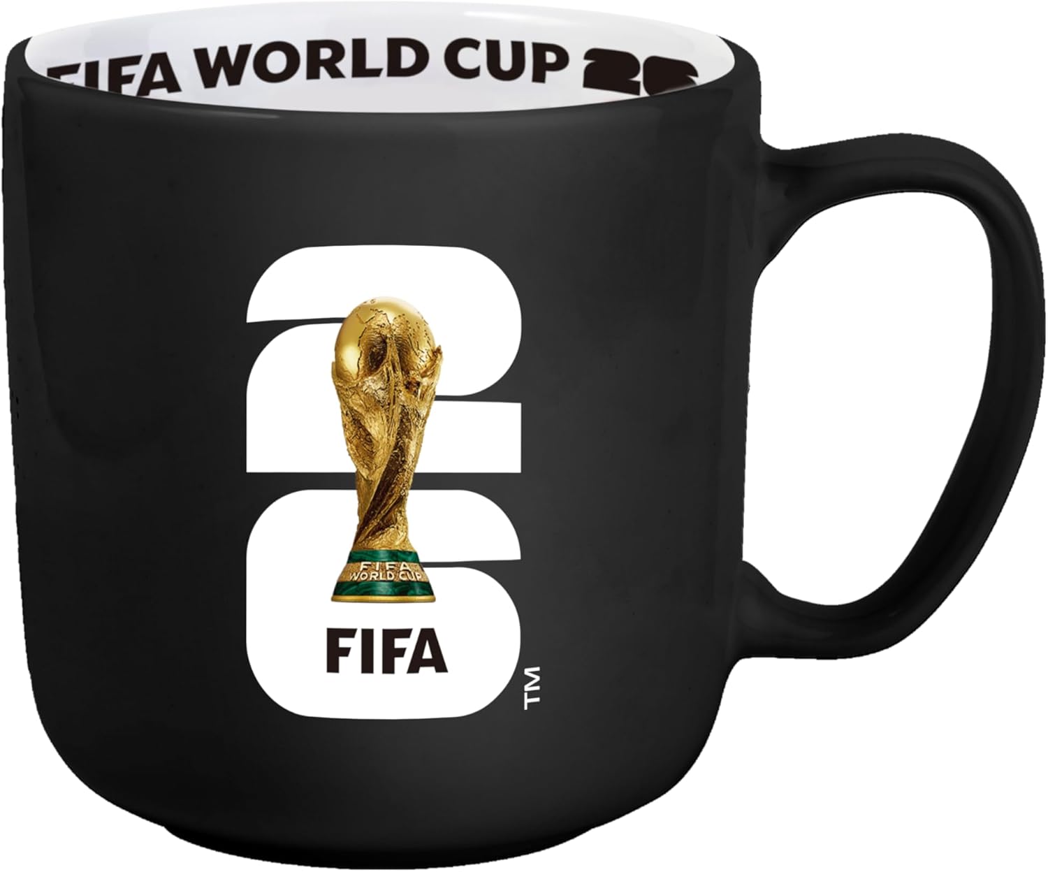 FIFA World Cup 2026 15oz Stripe Mug – Durable Ceramic Drinkware With Iconic Stripe Look – Ideal Gift For Soccer Fans & Collectors