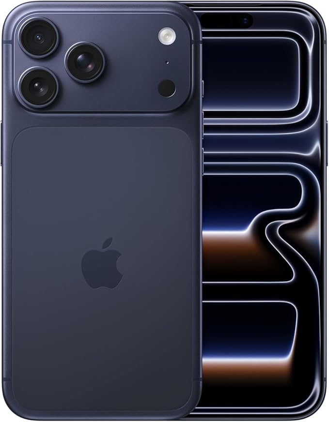 Apple iPhone 17 Pro Max, US Version, 512GB, eSIM, Deep Blue- Unlocked (Renewed Premium)