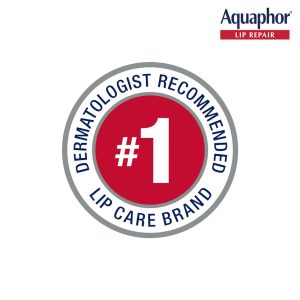 Aquaphor Ungueento para reparación de labios, paquete de bálsamo labial hidratante, regalos del día de la madre, tubo de 0.35, paquete de 2