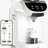 Formula Maker Machine - Upgraded Accurate WiFi Formula Dispenser with Inbuilt Sensors to Prevent Malnutrition - Instant Heating & Automatic Mixing - Quick Warm Bottle (White)