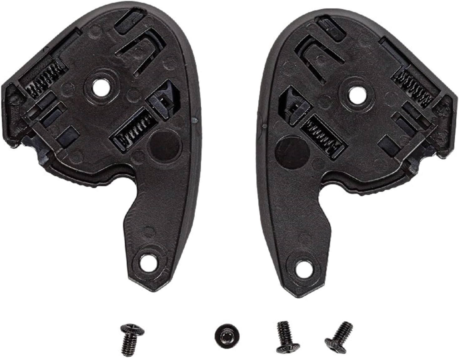 Helmet Visors Base, 2pcs 34p Visors Base for Hjc C10 Helmets, Fashion Motorcycle Helmets Bases Mount Adapter Secure Attachmen, Hjc Helmet Parts Replacement